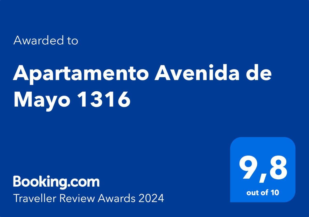 Apartamento Avenida De Mayo 1316 부에노스아이레스 외부 사진